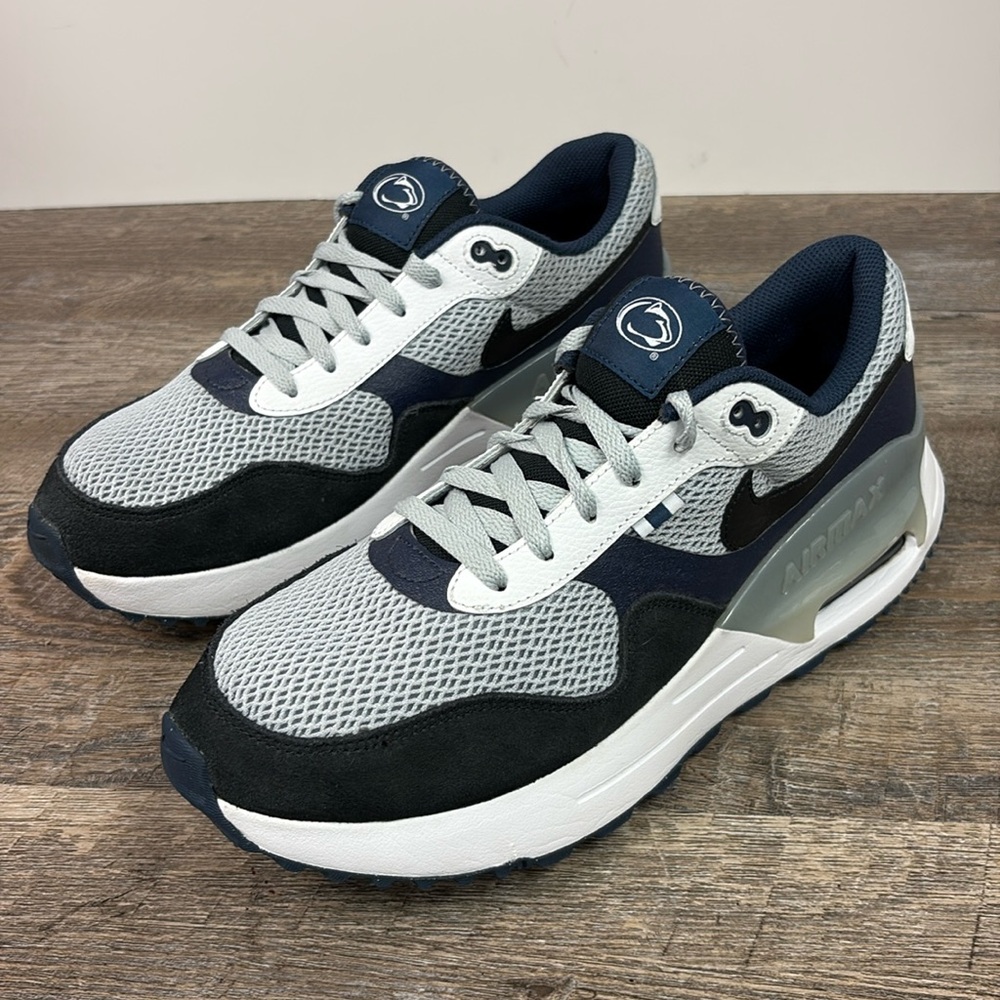 Unisex Nike Black Penn State Nittany Lions Air Max SYSTM DZ7746 001 Size 10